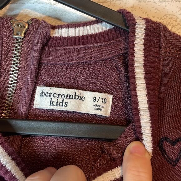 Abercrombie and Fitch Kids Youth Girls Long Sleeve Sweater Dress Embroidery 9/10 - Picture 6 of 8